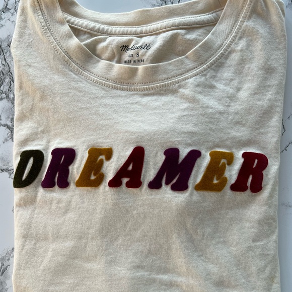 MADEWELL FLOCKED DREAMER TEE
(only worn once) - Picture 3 of 10